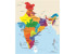 Funskool India Map Puzzles Learning Game  (104 Pieces)